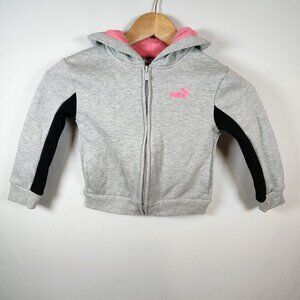 Puma Kids Size 4 Gray Hoodie‎ NWT
